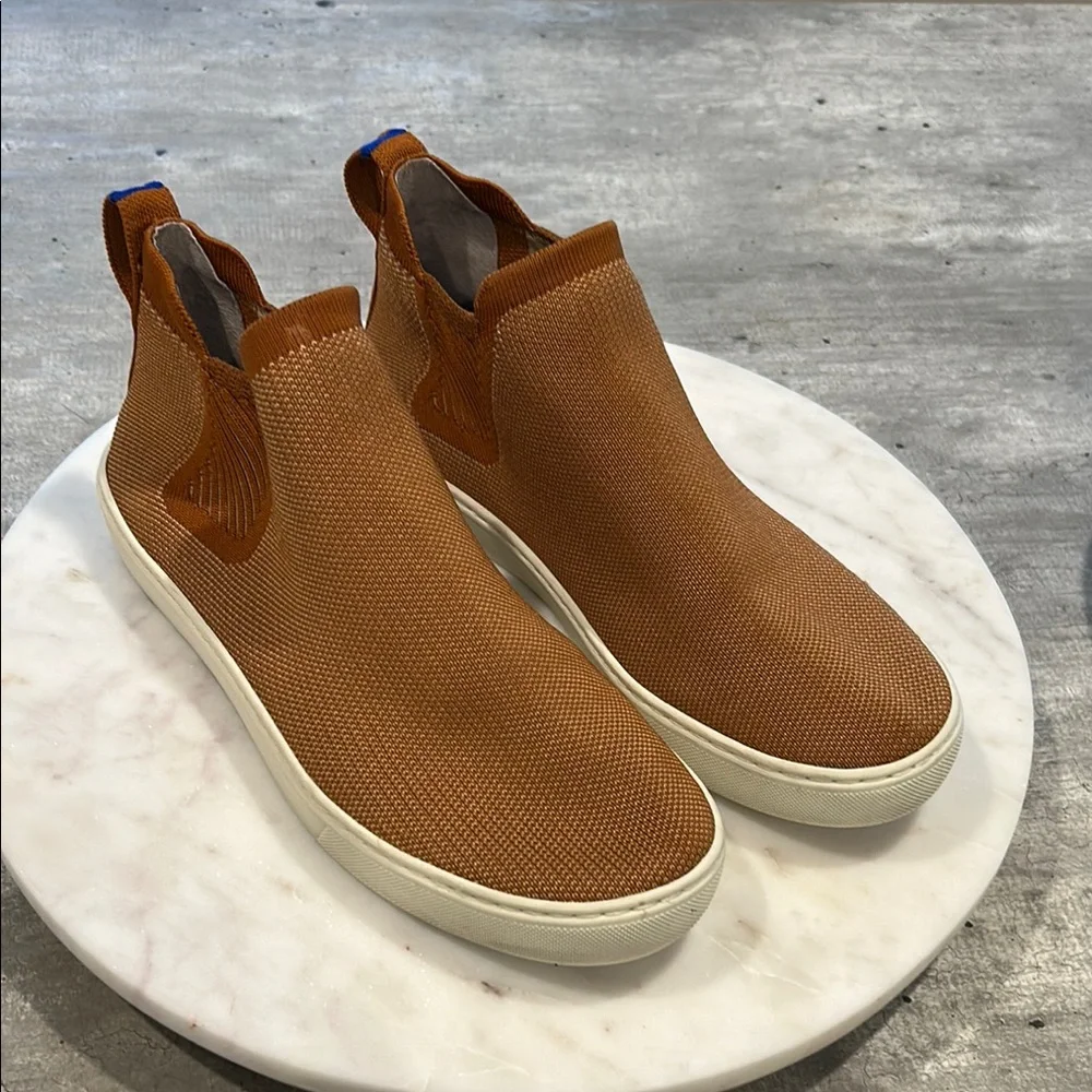 Rothy's Tan Brown Slip-On Sneakers